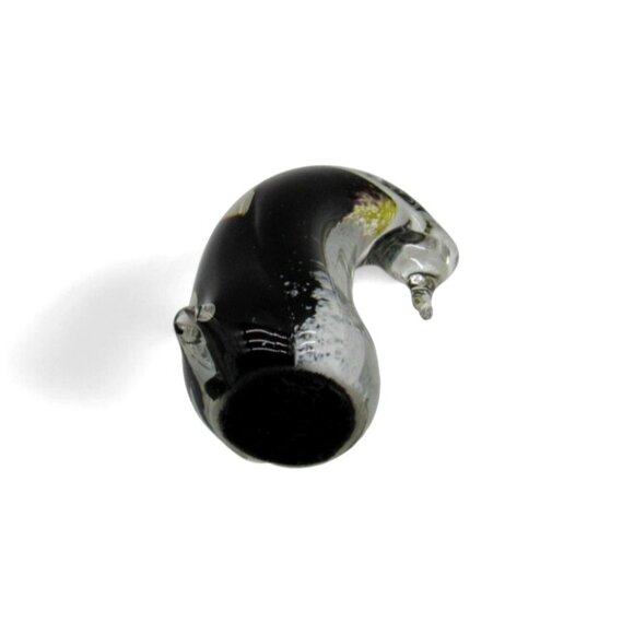 HOKITIKA GLASS Studio Penguin Figurine Paperweight New Zealand 2.5" - Picture 4 of 9